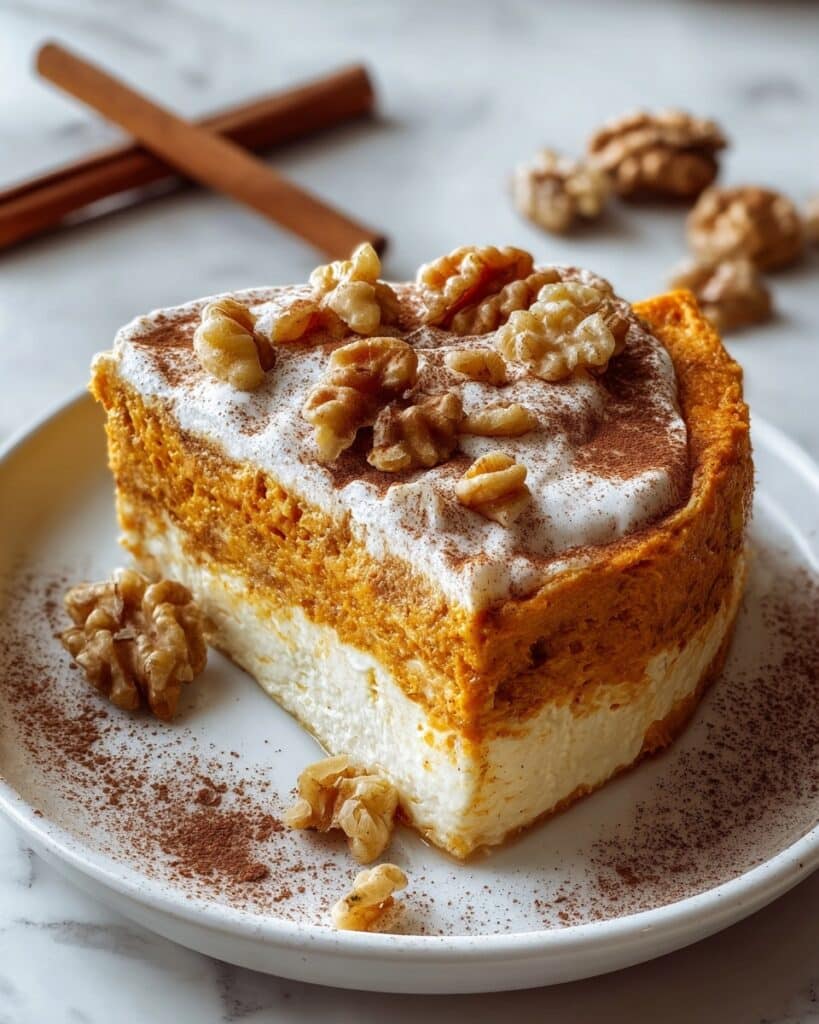 High Protein Cottage Cheese Pumpkin Bake Recipe