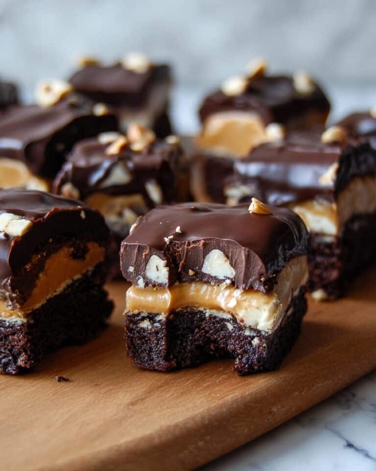 Snickers Brownie Bites Recipe