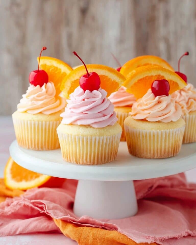 Tequila Sunrise Cupcakes Recipe