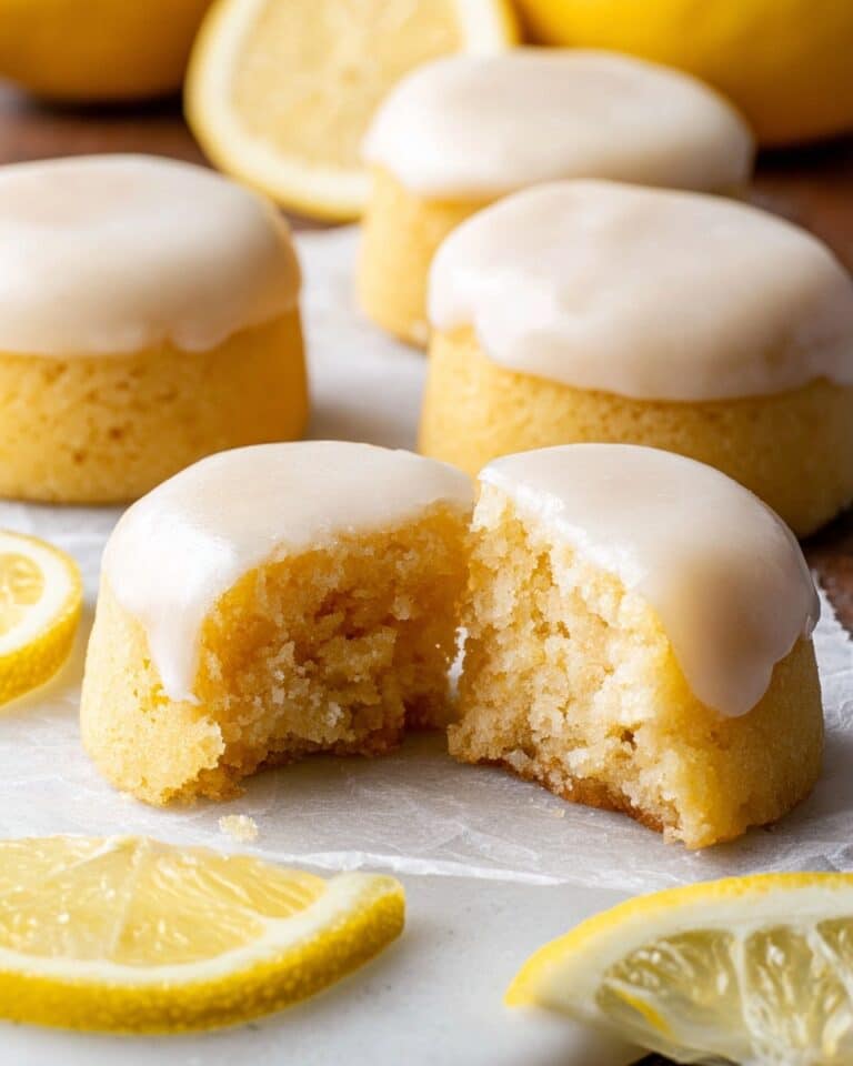 Mini Lemon Drop Cakes Recipe