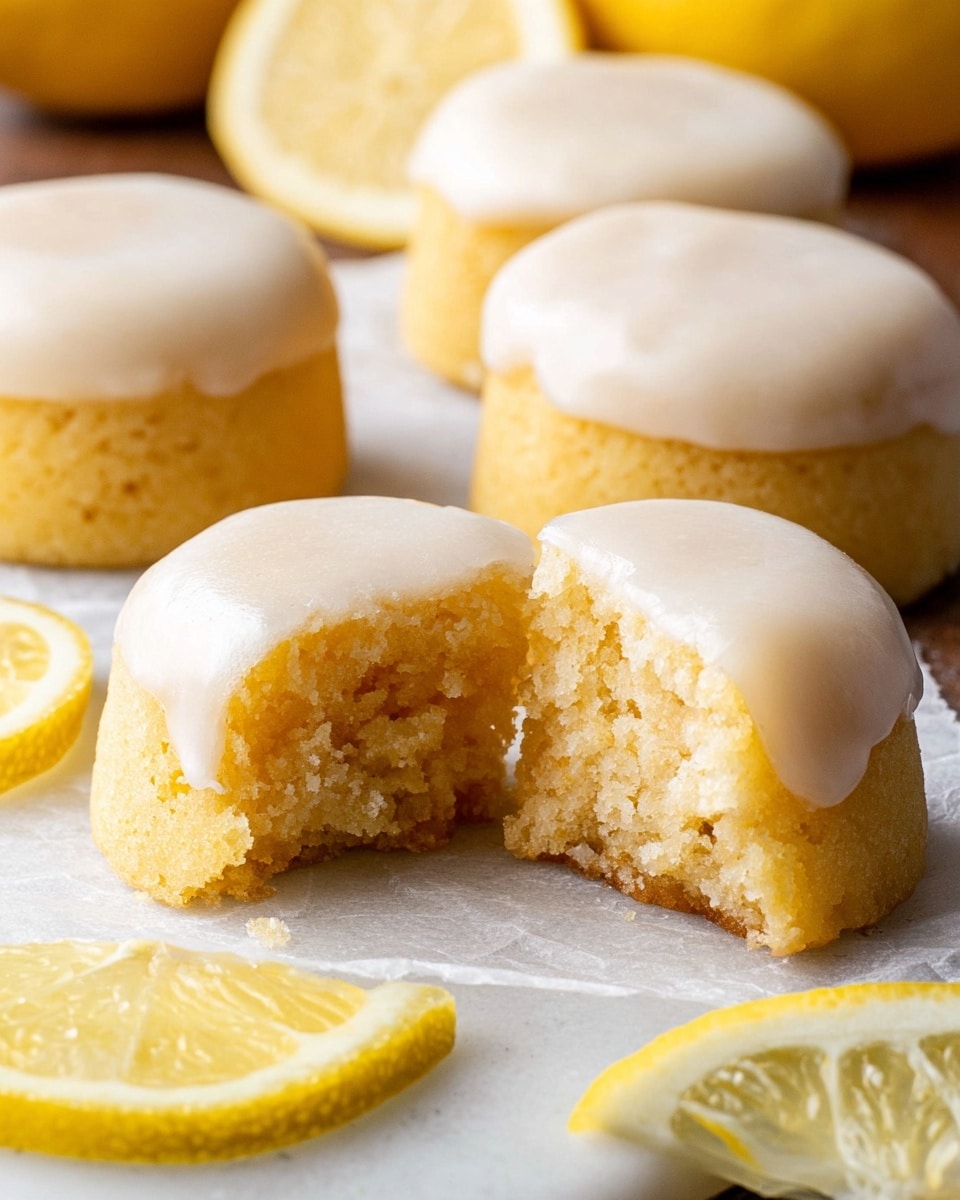 Mini Lemon Drop Cakes Recipe
