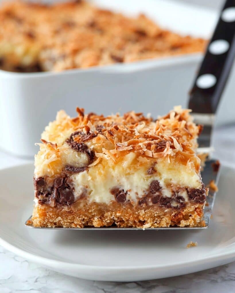 Chocolate Coconut Bars Recipe