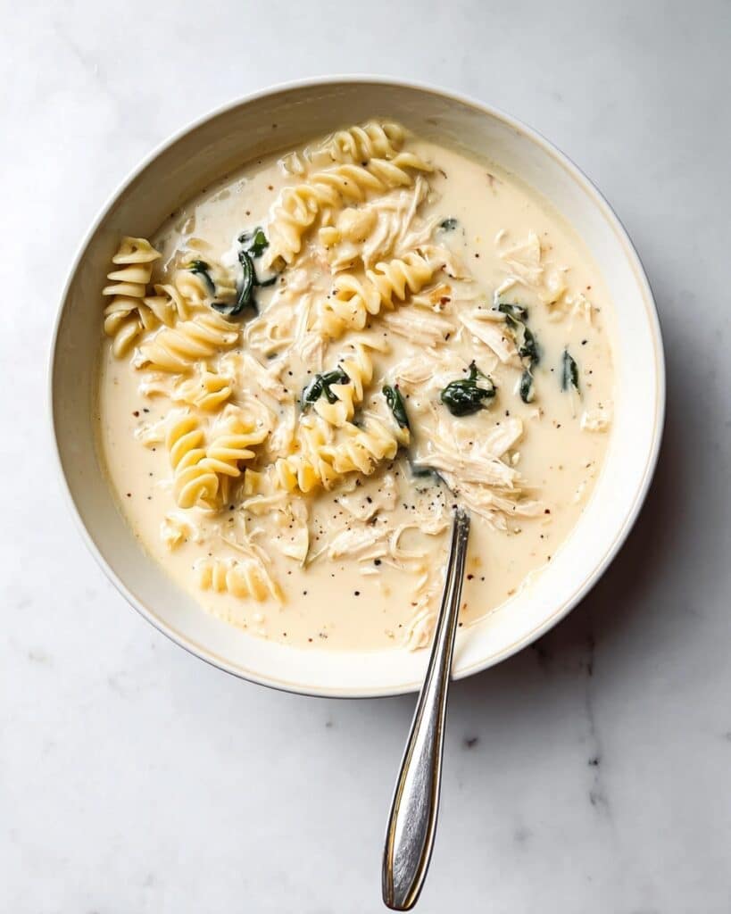 Chicken Alfredo Soup Recipe
