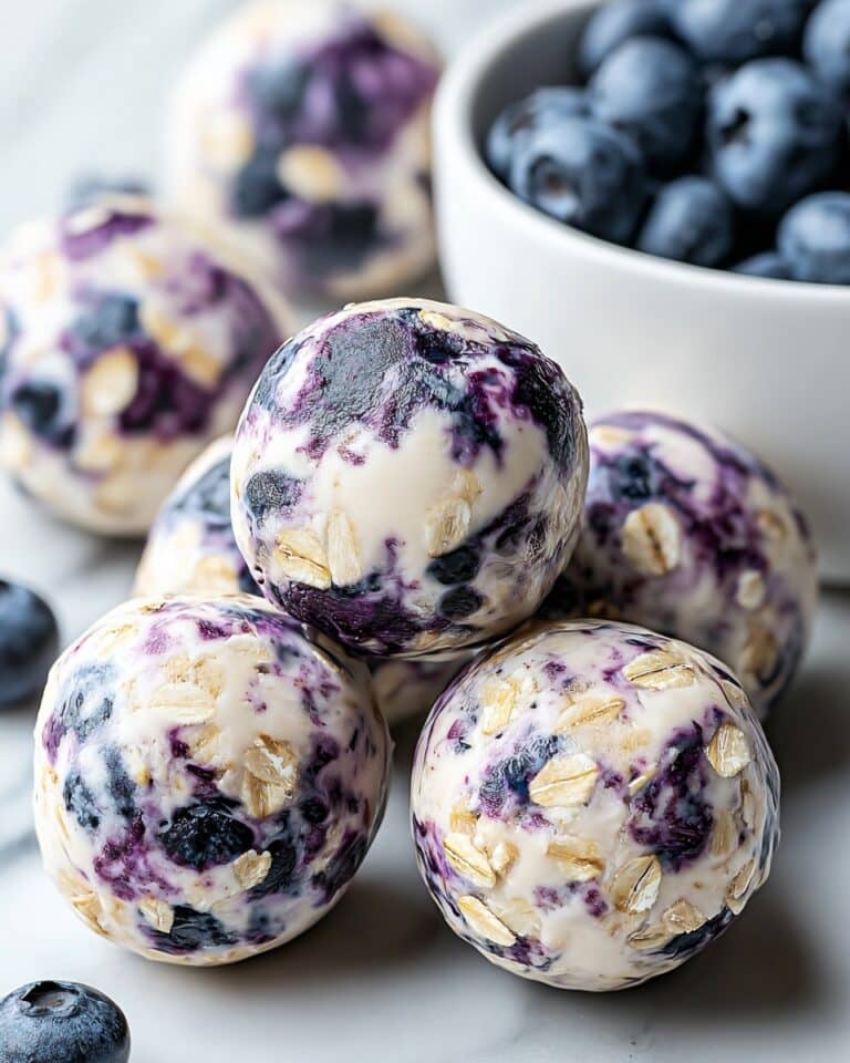 Blueberry Cheesecake Protein Bites Recipe