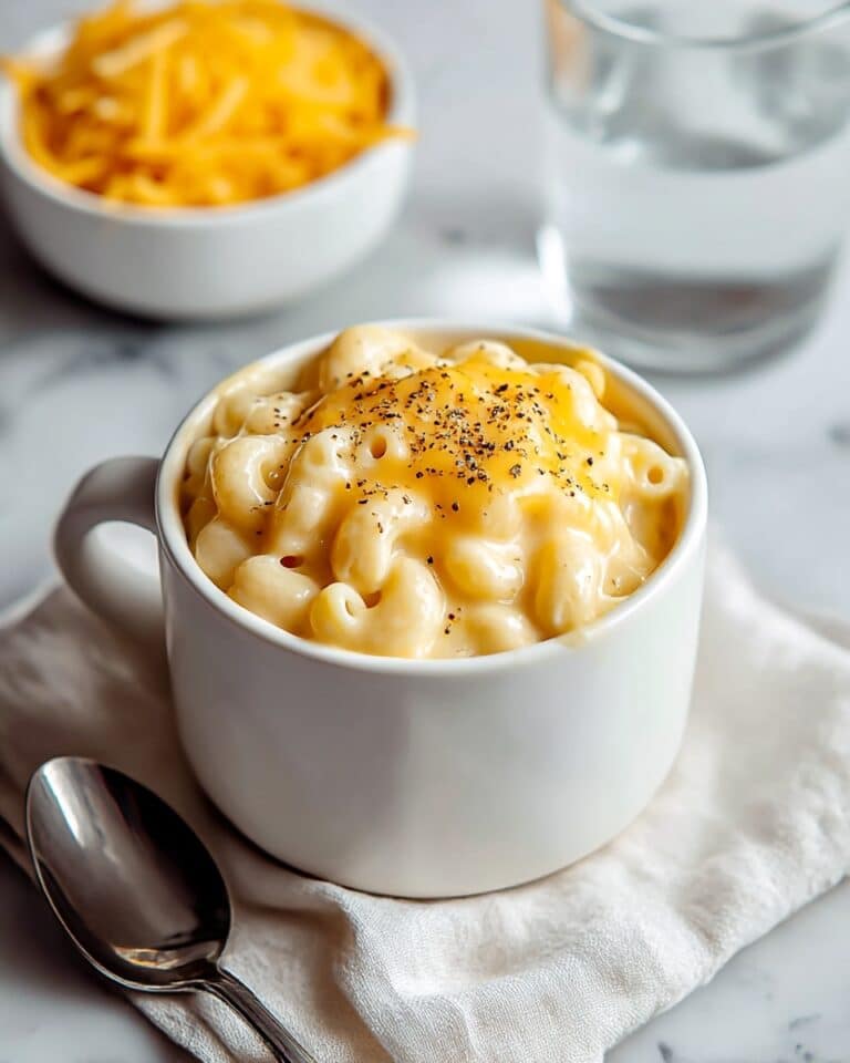 Microwave Mac and Cheese in a Mug Recipe