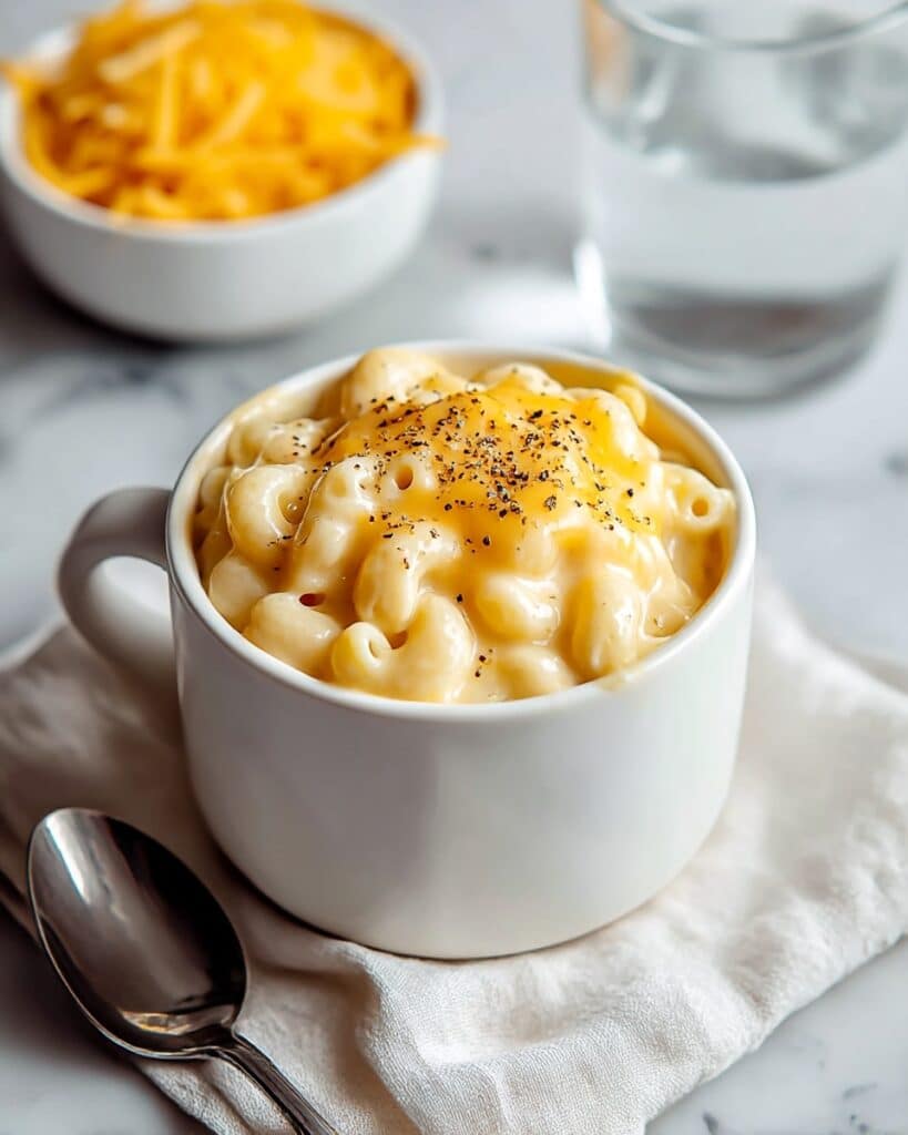 Microwave Mac and Cheese in a Mug Recipe