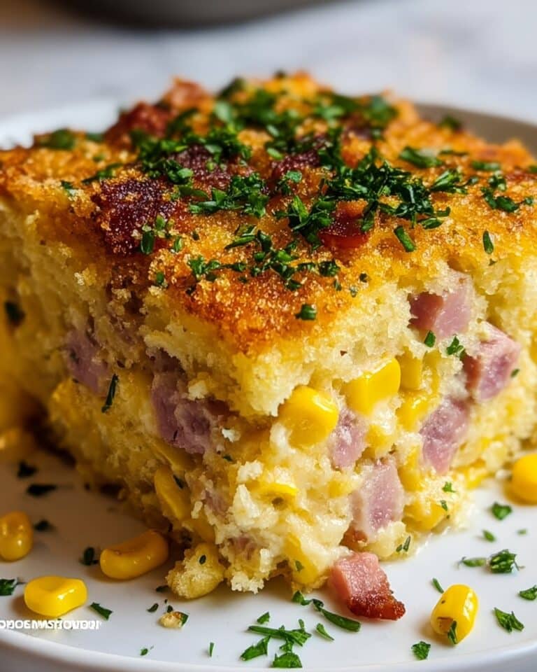 Loaded Cornbread Casserole Recipe