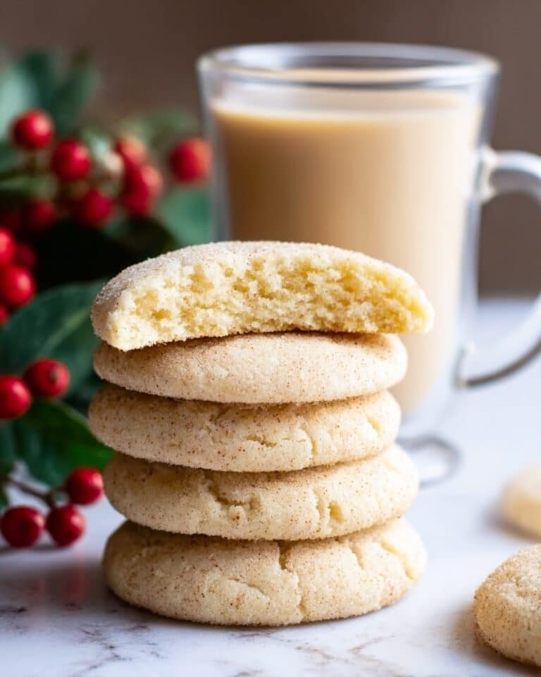 Eggnog Snickerdoodles Recipe