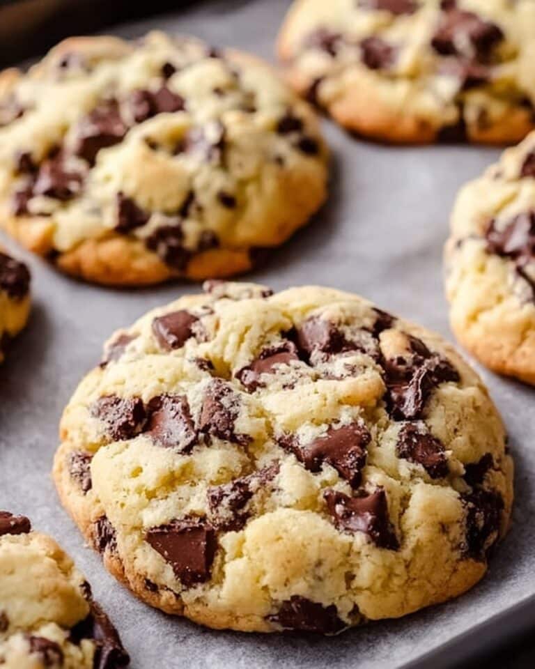 Sweet Chocolate Chip and Toffee Shortbread Cookies Recipe
