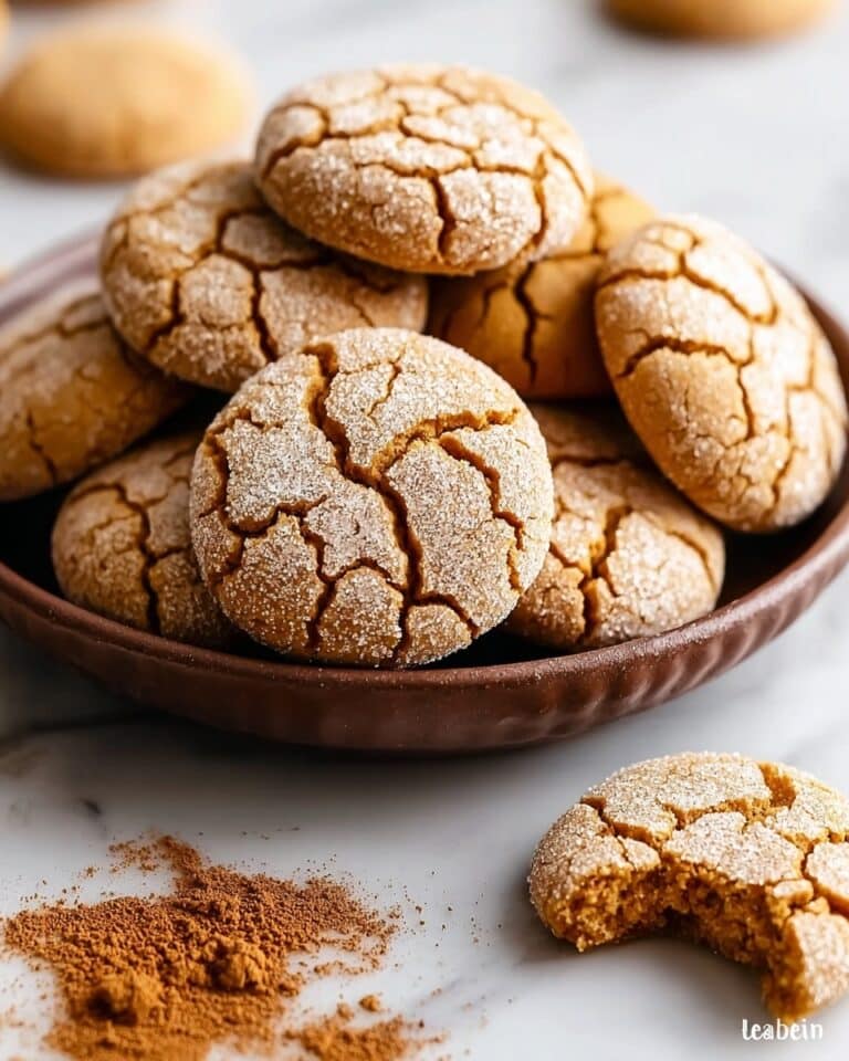 Soft Pumpkin Spice Snickerdoodle Cookies Recipe