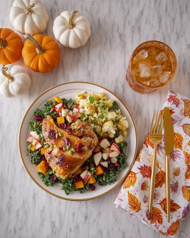 Cornish Game Hen with Kale Sweet Potato Salad Recipe