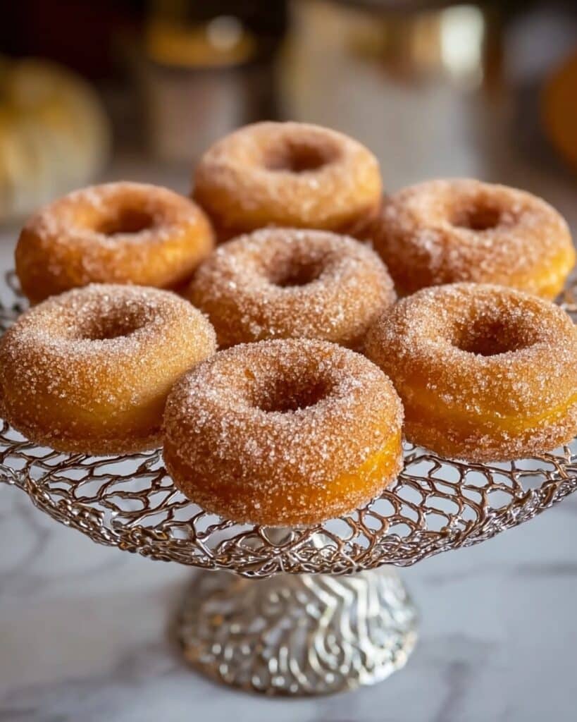 Irresistibly Soft Vegan Baked Pumpkin Donuts Recipe