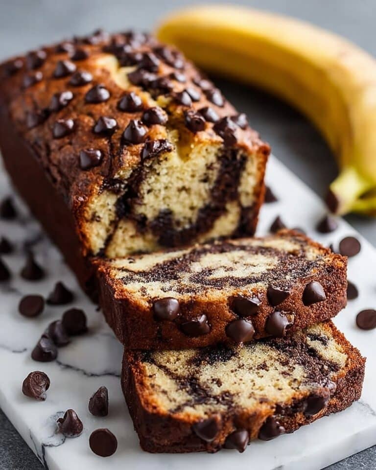 Irresistibly Soft Chocolate Chip Banana Bread Recipe