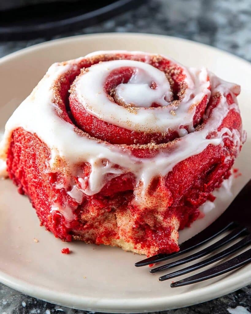 Red Velvet Cinnamon Rolls Recipe