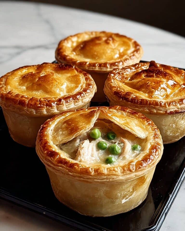 Mini Chicken Pot Pies Recipe