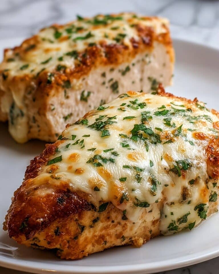 Garlic Parmesan Chicken Meatloaf Recipe