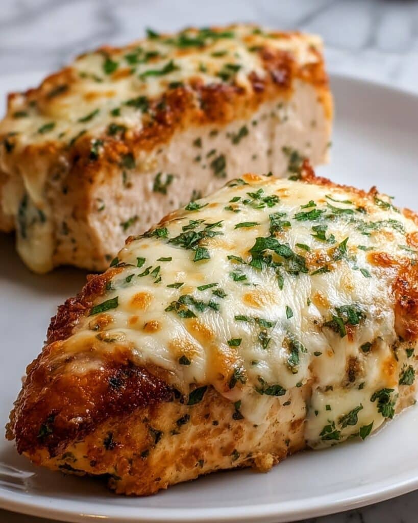 Garlic Parmesan Chicken Meatloaf Recipe