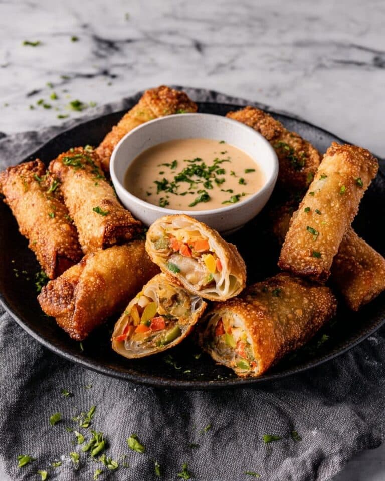 Crispy Crawfish Egg Rolls Recipe