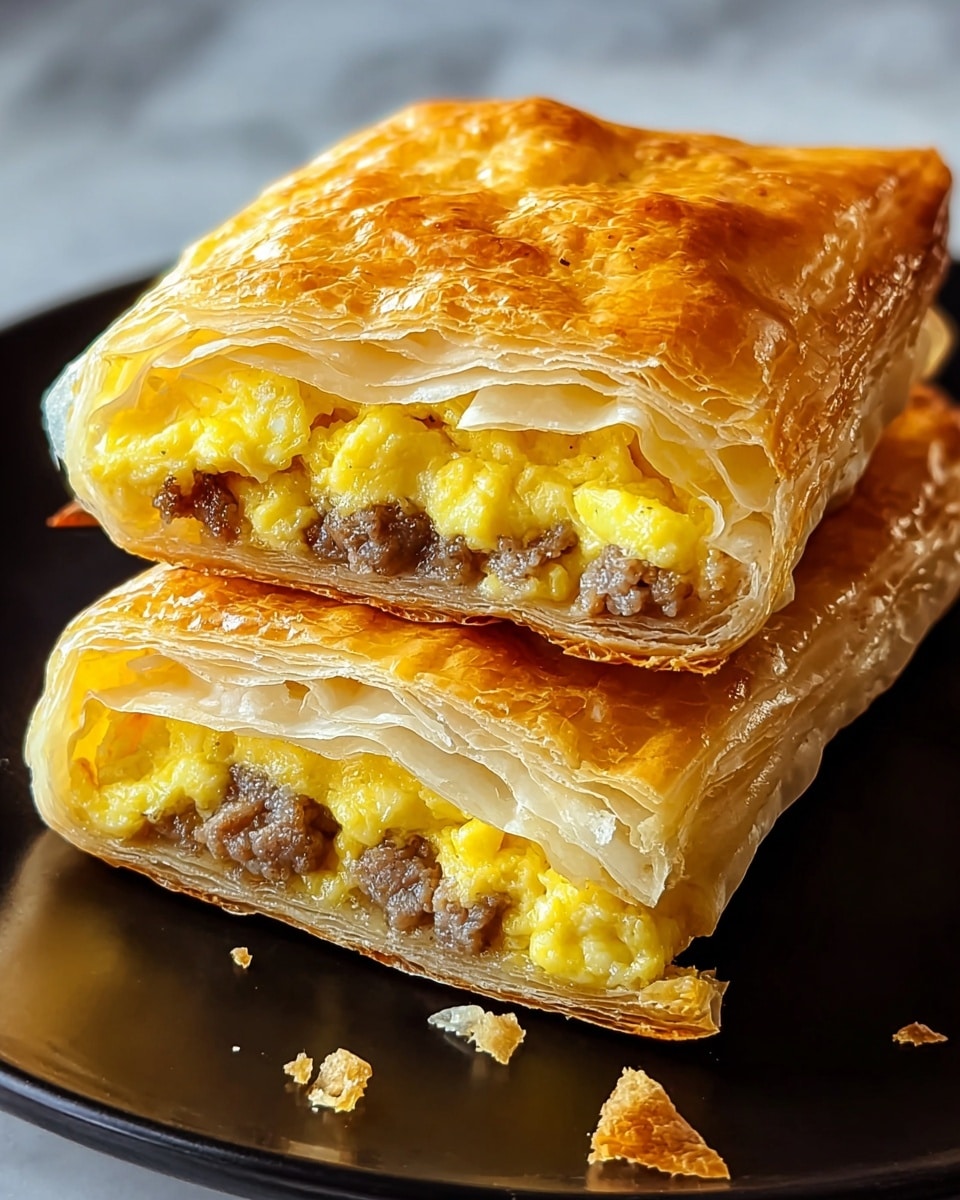 Homemade Breakfast Hot Pockets Recipe