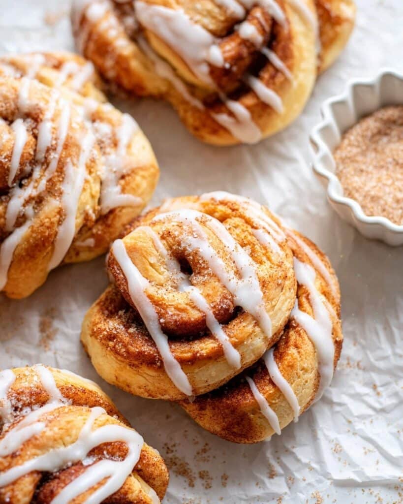 30-Minute Cinnamon Sugar Knots Recipe