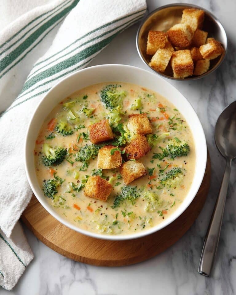 Smoked Gouda Broccoli Soup Recipe