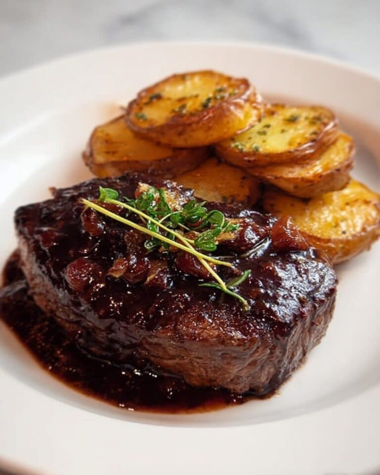 Filet Mignon with Balsamic Glaze Recipe