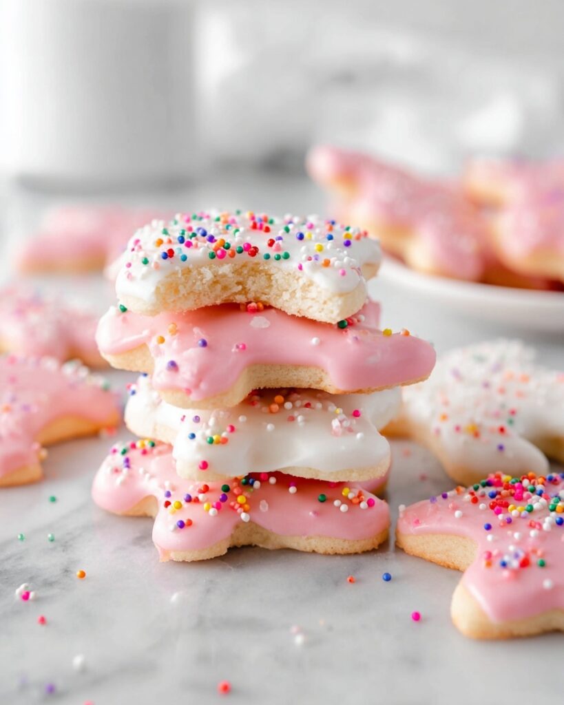 Homemade Frosted Animal Crackers Recipe