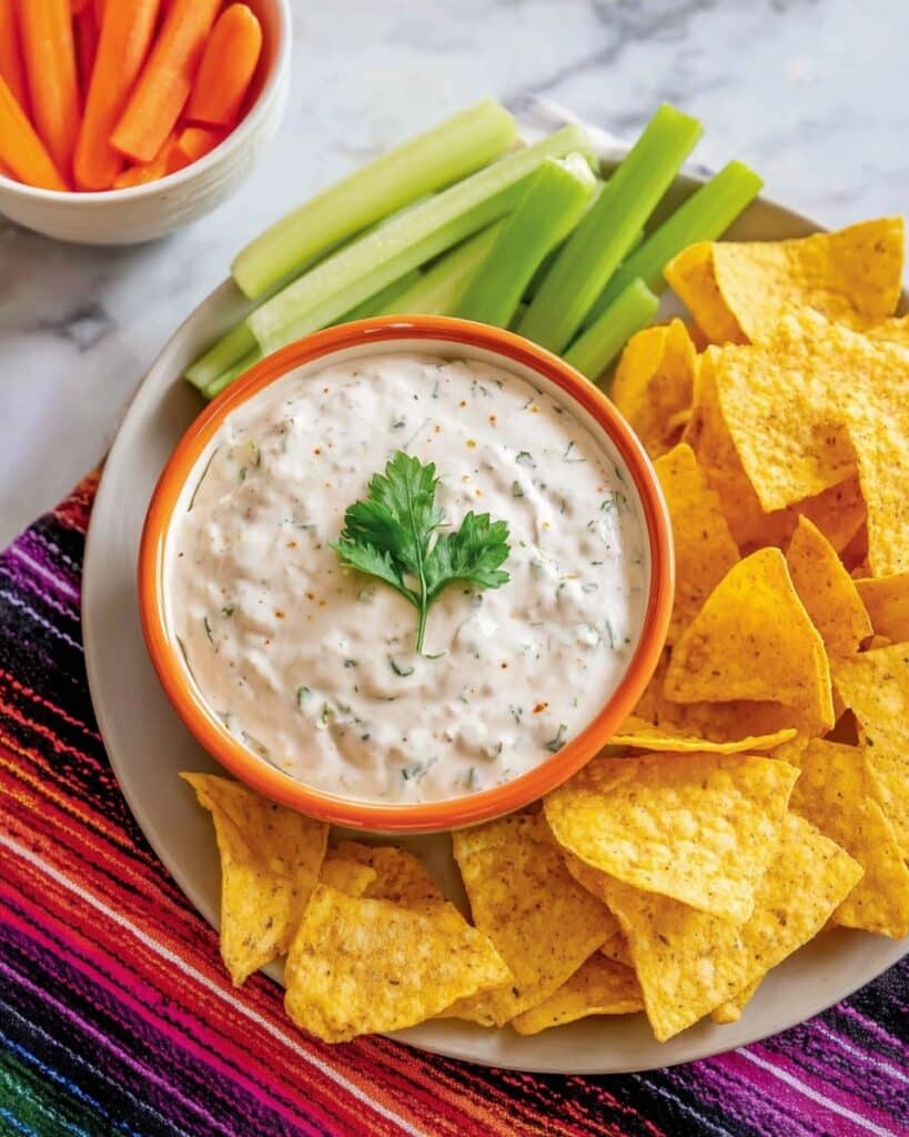 Creamy Southwest Ranch Dip Recipe