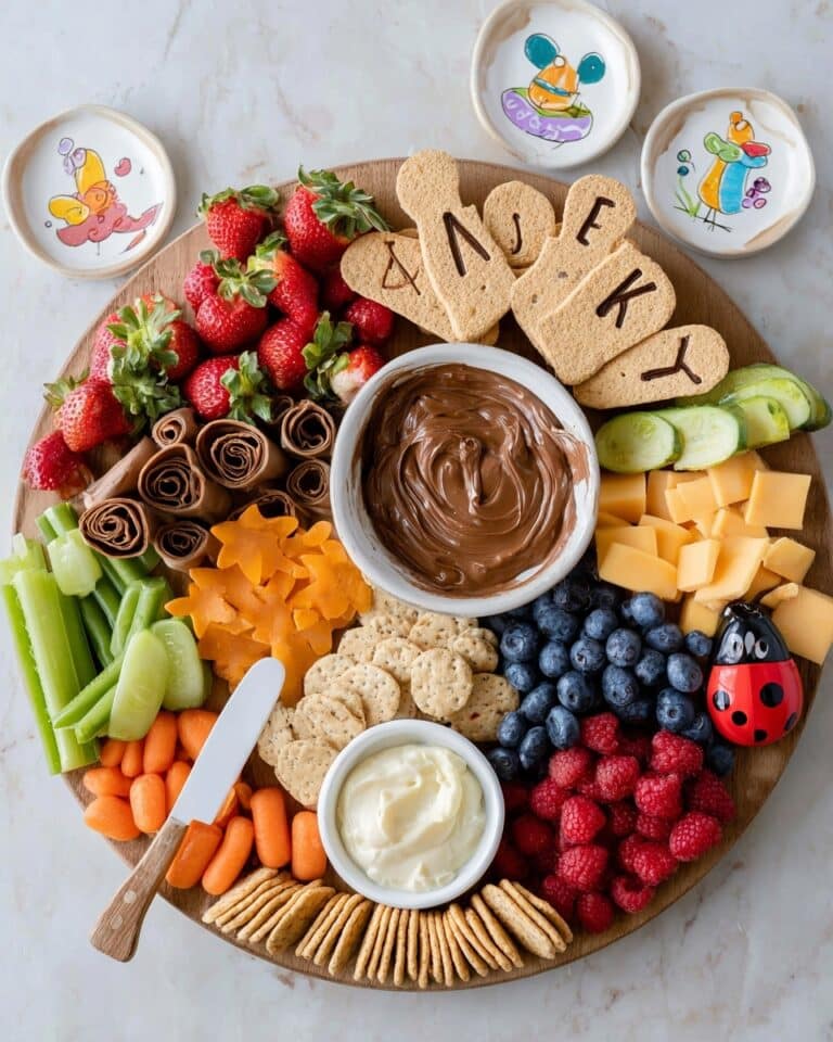 Spring Kids Charcuterie Board Recipe