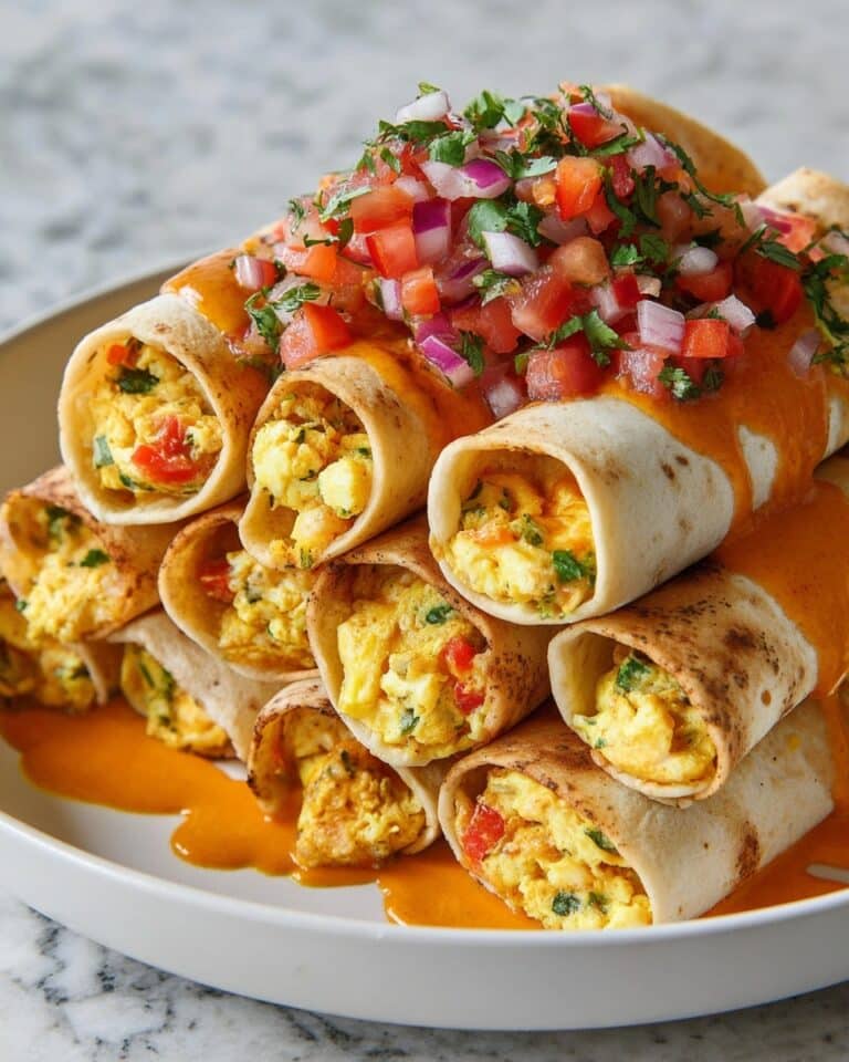 Vegan Breakfast Tofu Taquitos Recipe