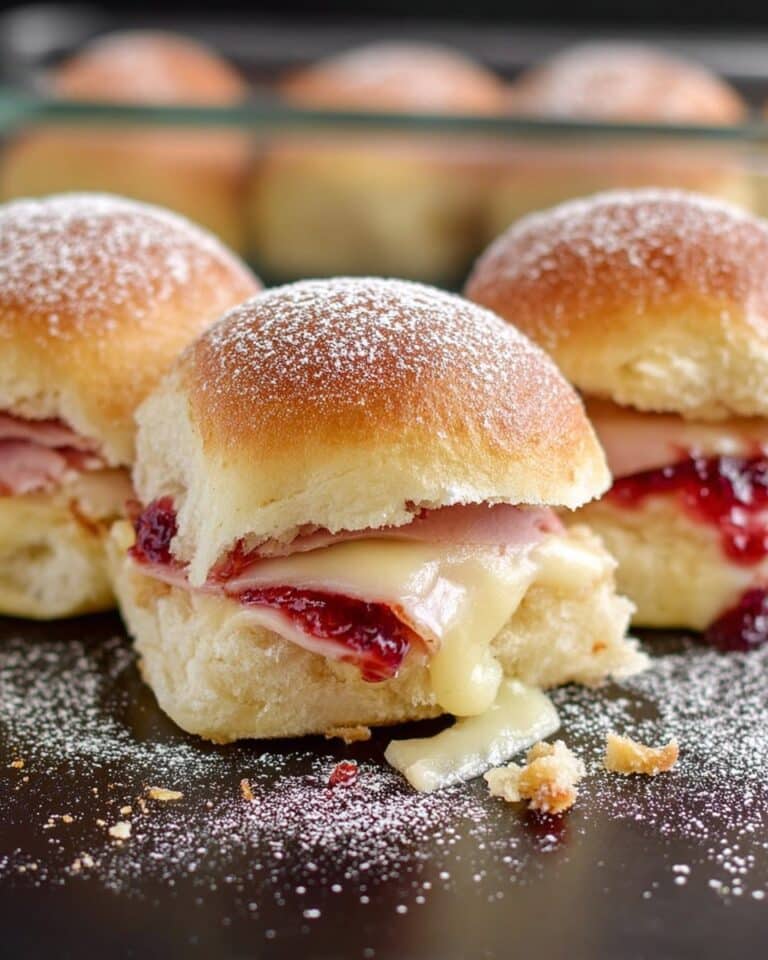 Easy Baked Monte Cristo Sliders Recipe