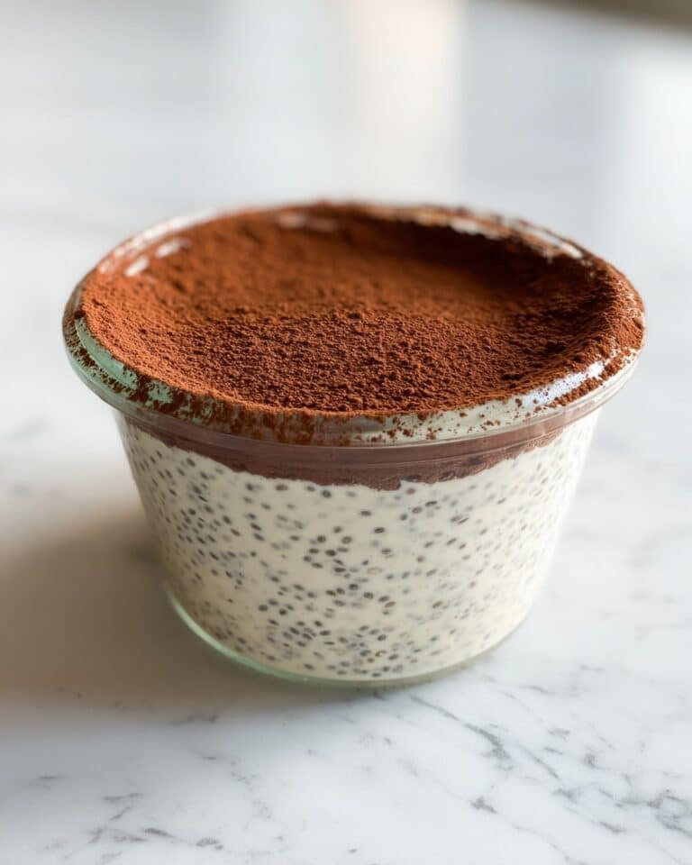 Viral Tiramisu Chia Pudding Recipe