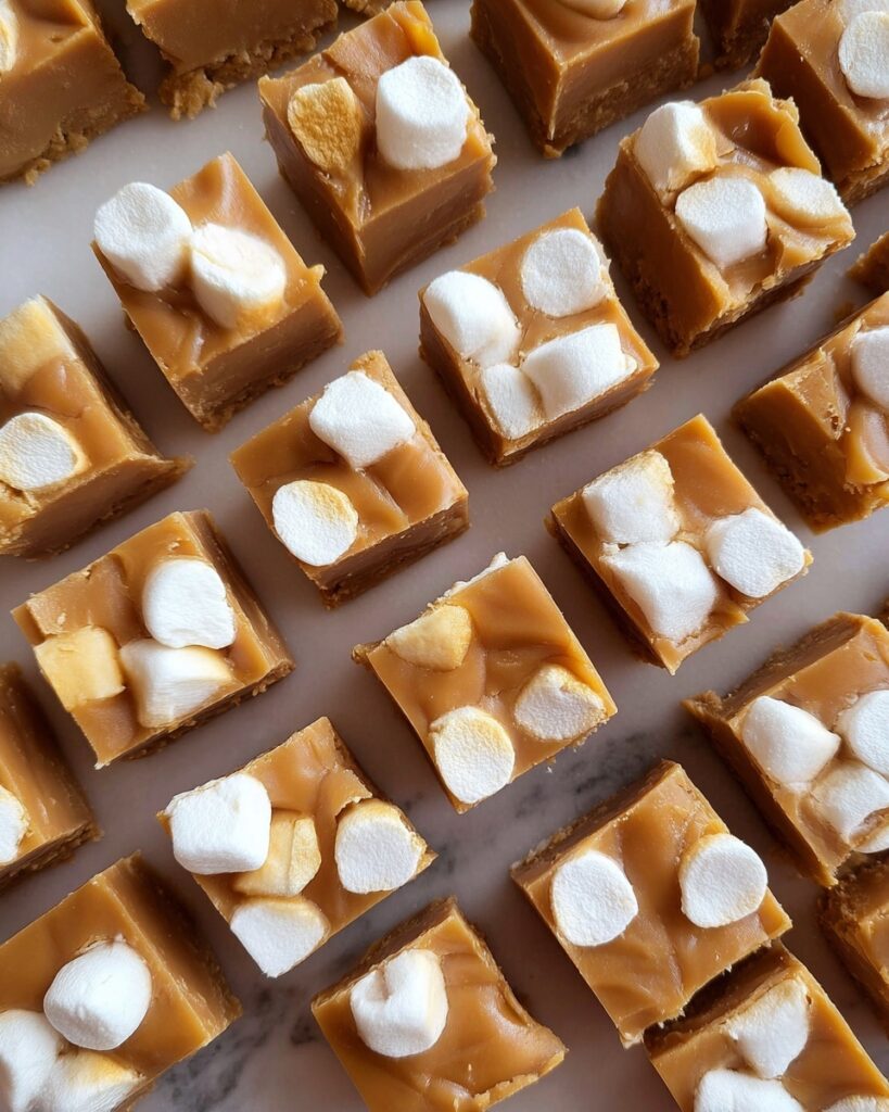 Butterscotch Marshmallow Bars Recipe
