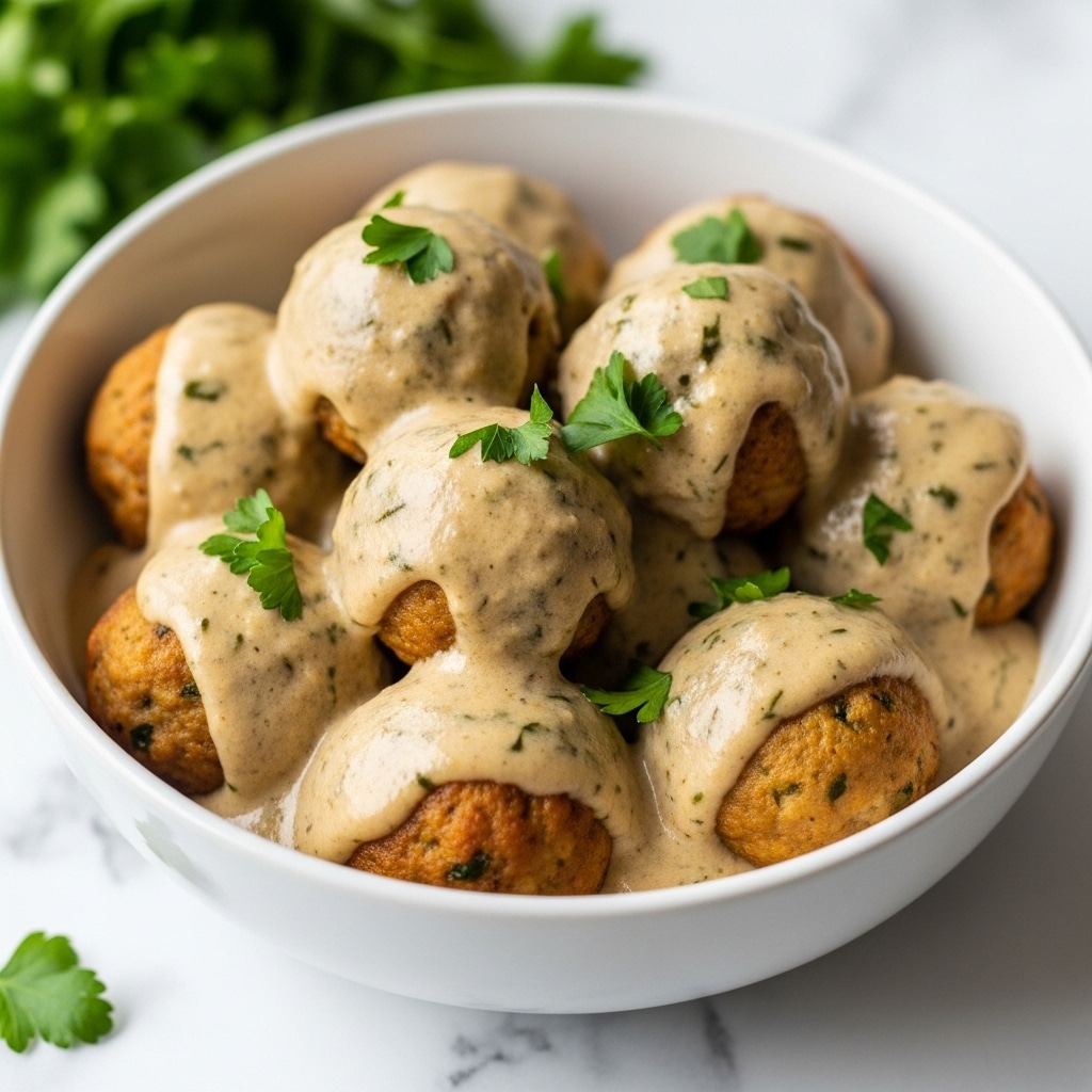 Irresistibly Creamy Tuscan Low Carb Meatballs Recipe