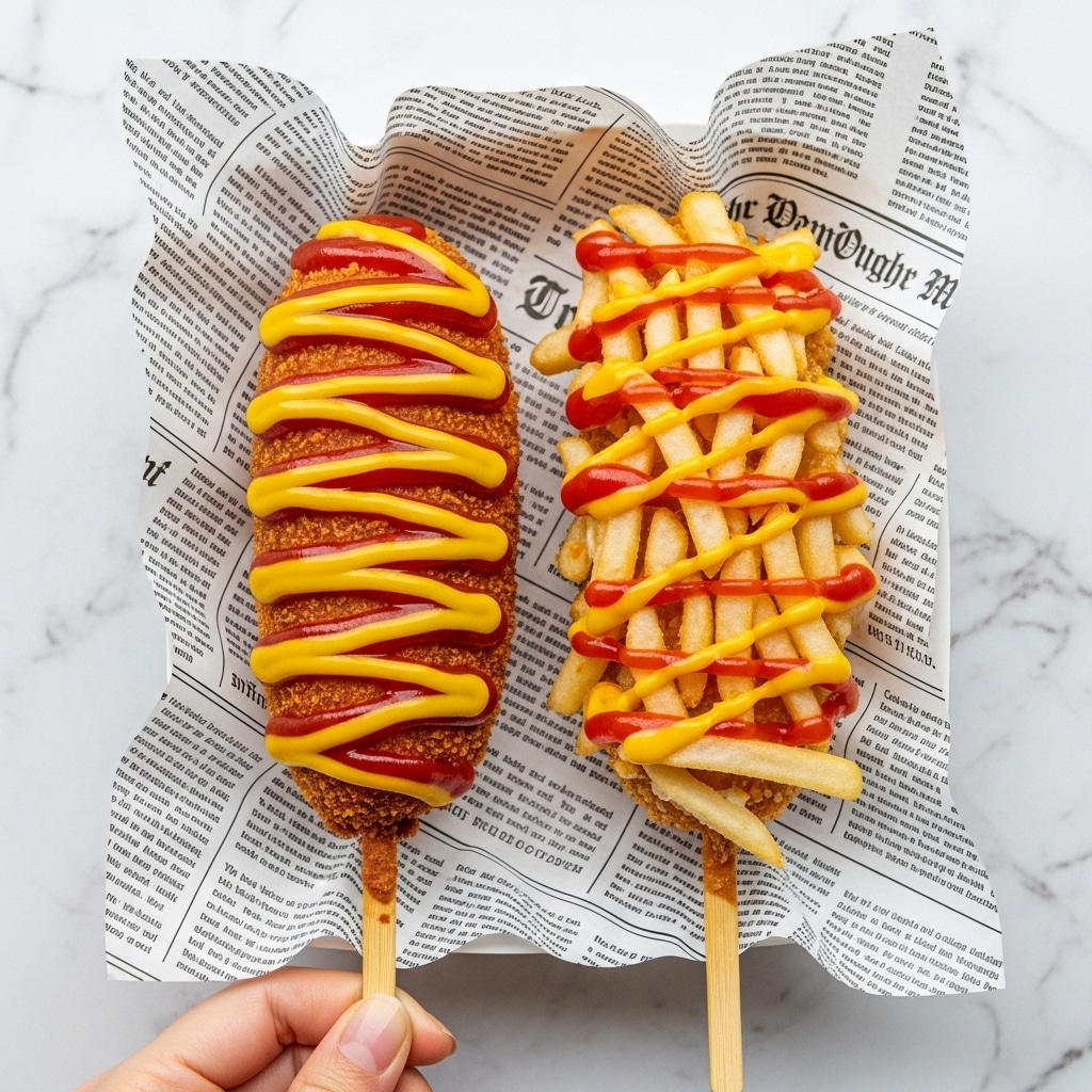 Korean Corn Dog Recipe