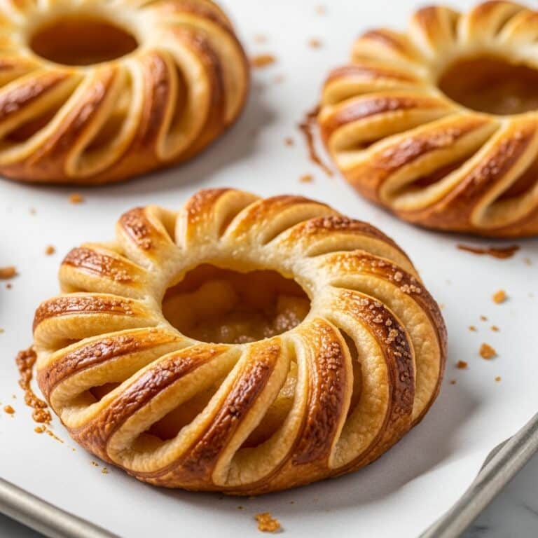 Puff Pastry Apple Rings Recipe