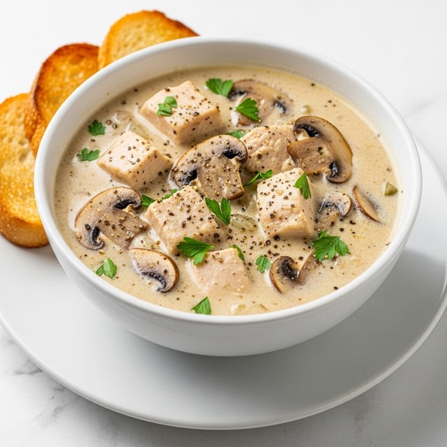 Comforting Rotisserie Chicken and Mushroom Soup Recipe