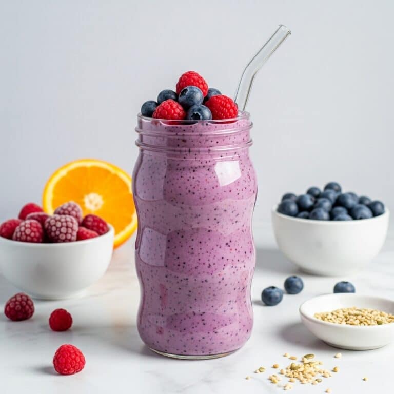Blueberry Raspberry Smoothie Recipe