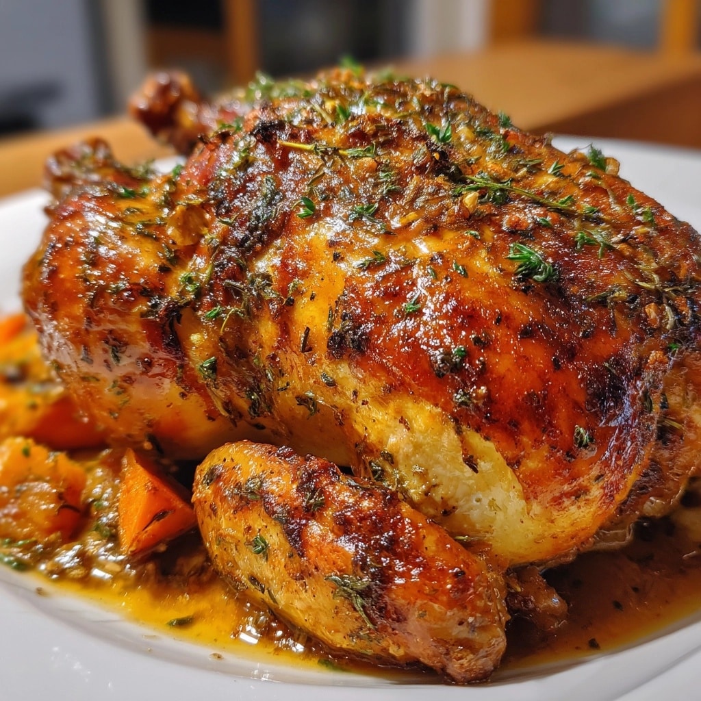 Perfectly Roasted Chicken with Warm Winter Squash Recipe