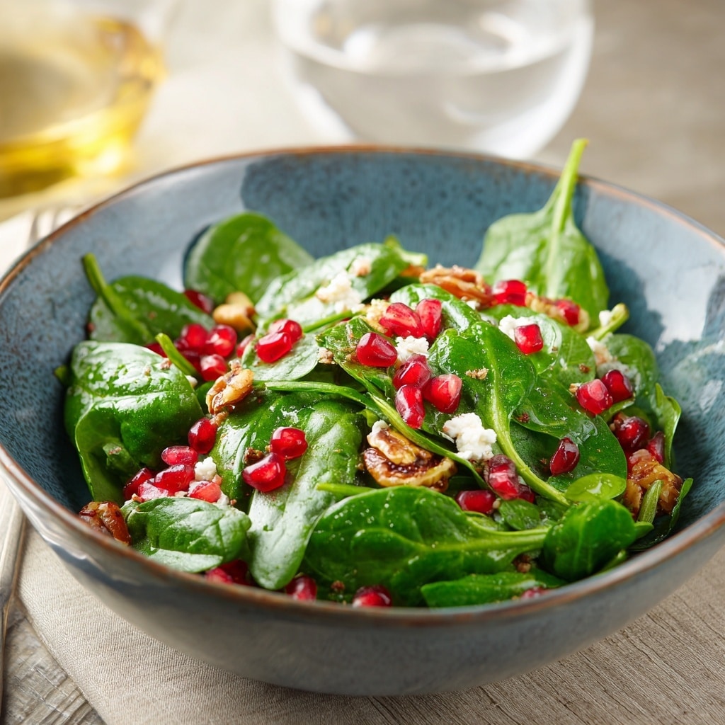 Summery Spinach Salad Recipe