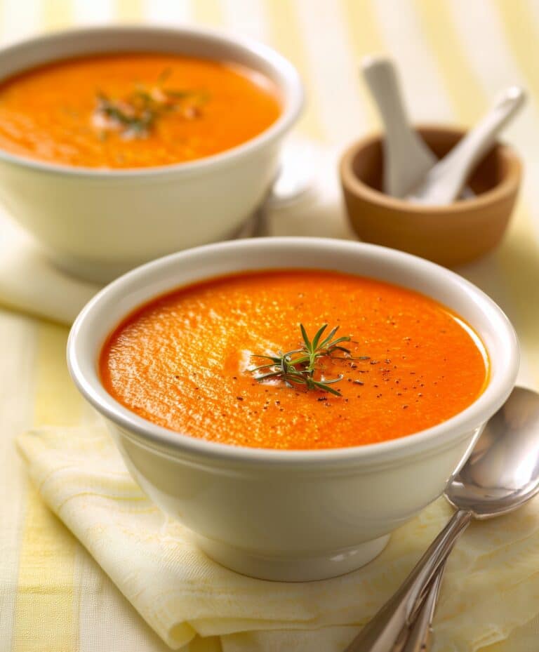 5-Veg Creamy Tomato Soup Recipe