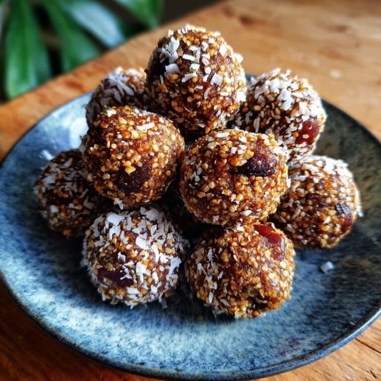 Decadent Date Brownie Balls Recipe