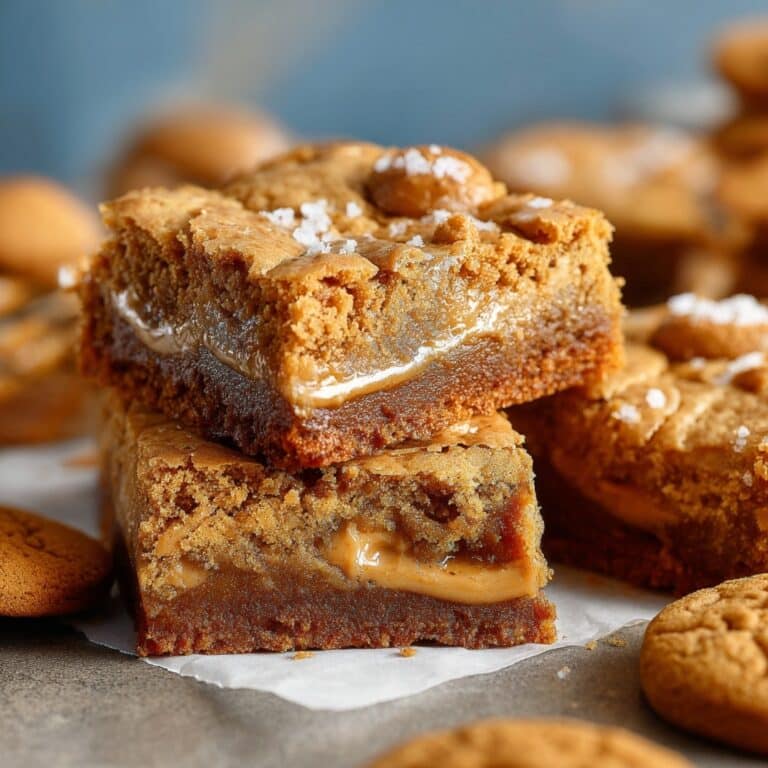 Chewy Brown Sugar Blondies Recipe