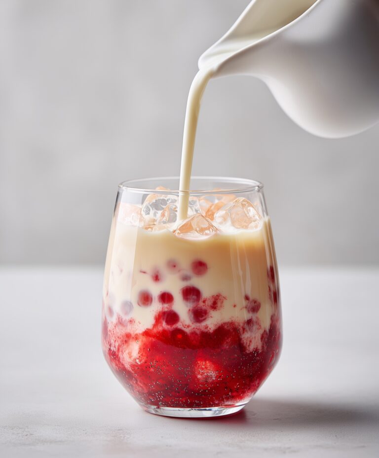 Korean Strawberry Milk Recipe