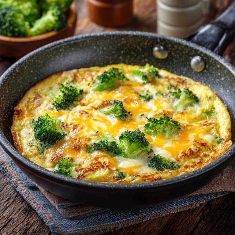 Creamy Ricotta, Broccoli, and New Potato Frittata Recipe