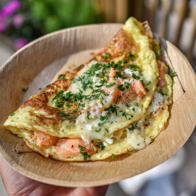 Shrimp Crêpes with Dill and Cheese Recipe