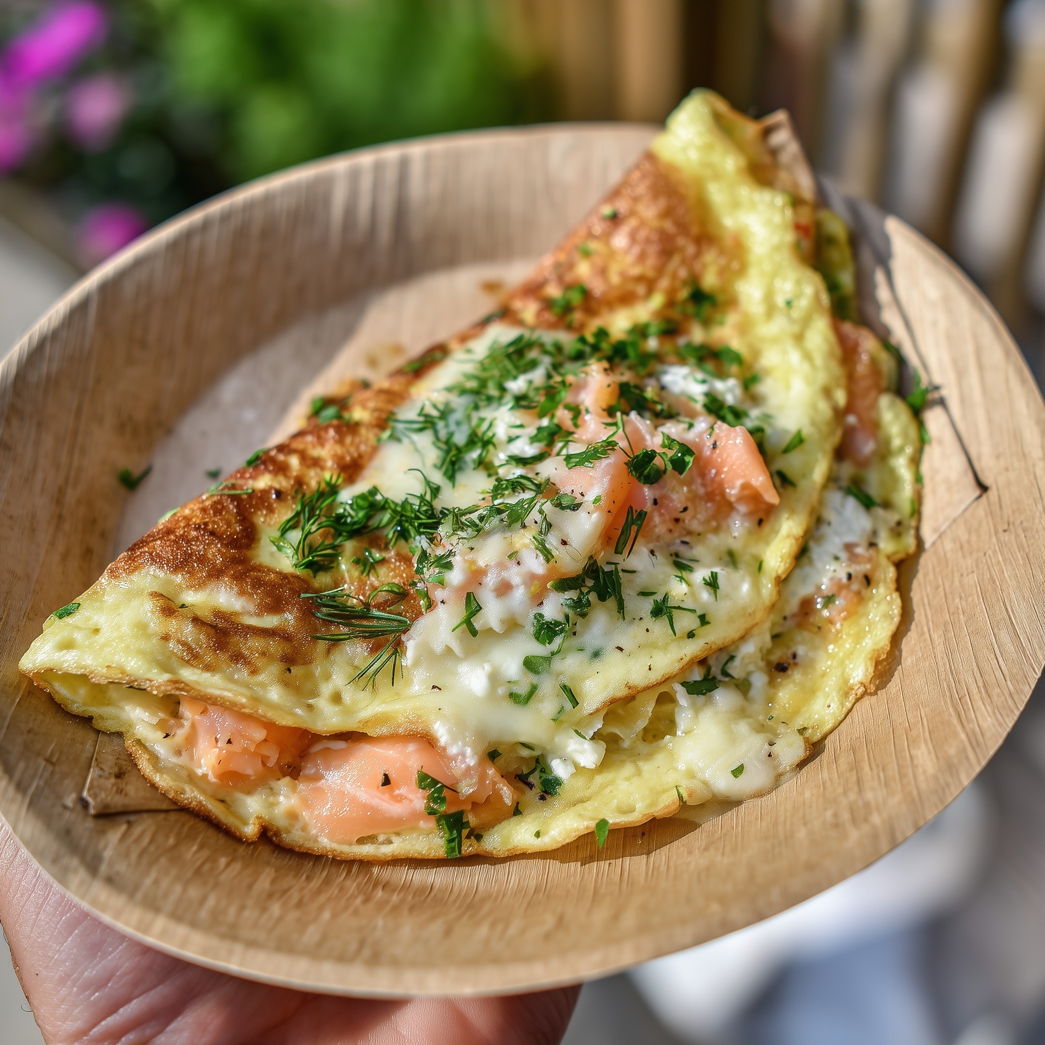 Shrimp Crêpes with Dill and Cheese Recipe - Recipe Image