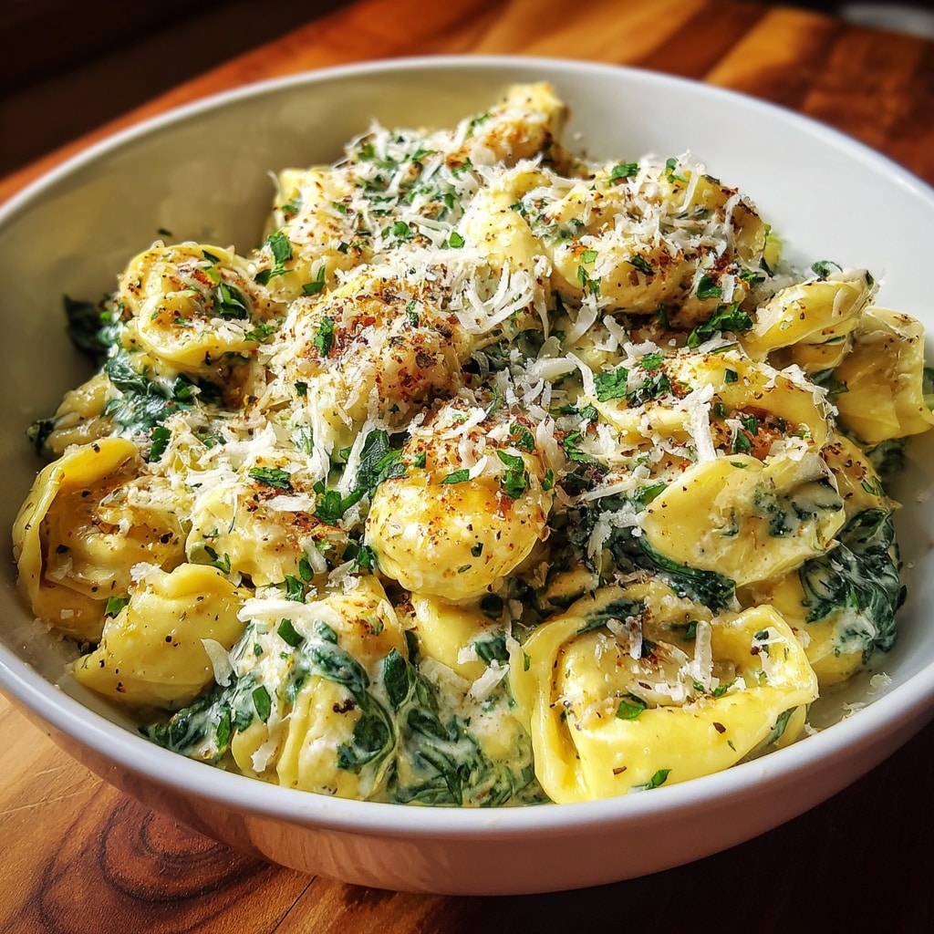 Lemon Ricotta Pasta with Spinach Recipe - Recipe Image