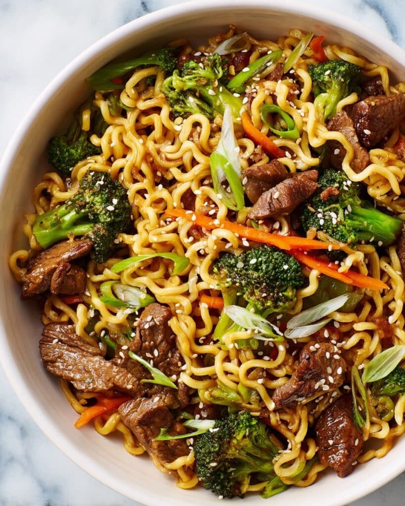 Mongolian Beef Ramen Recipe