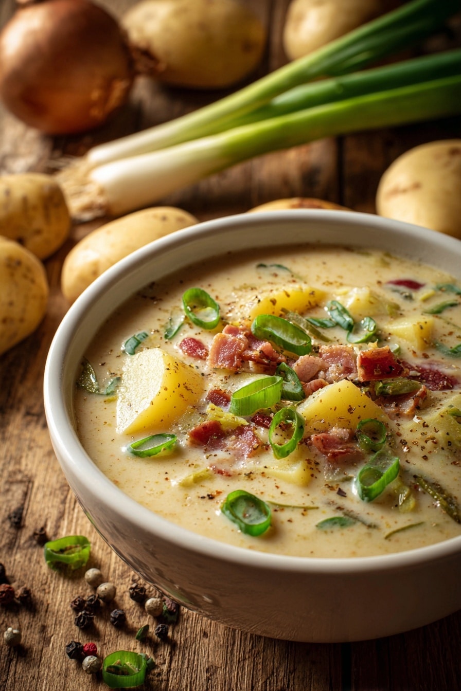 Creamy Potato Soup Recipe - Recipe Image